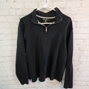Men's Eddie Bauer zip-up sweater fleece, size Medium